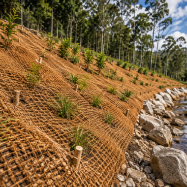 Coir Logs vs Hay Bales: Which Is Better for Erosion Control?