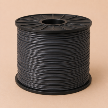 Polyester Wire - 2.5mm - Grey Black