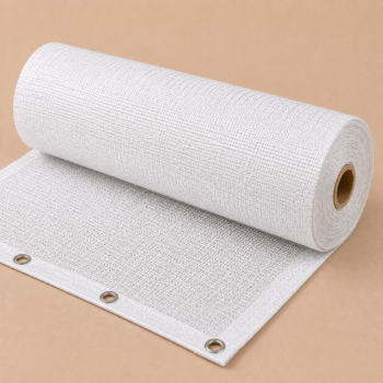 SunStop 30%, 90GSM White 1.83m x 50m Roll "VL" Eyelets