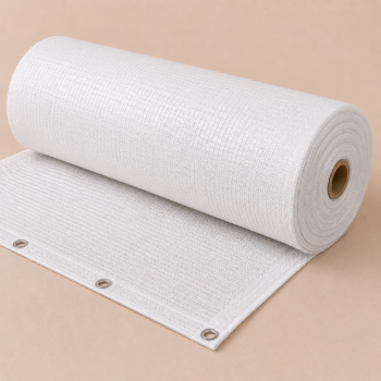 SunStop M Knitted Shadecloth White 150GSM 1.83m x 50m Roll Inc Eyelets