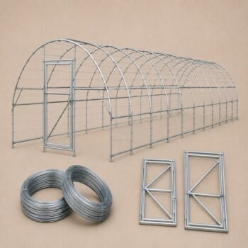 Greenhouse (9M X 51.5M) - Frames, Wires & Doors
